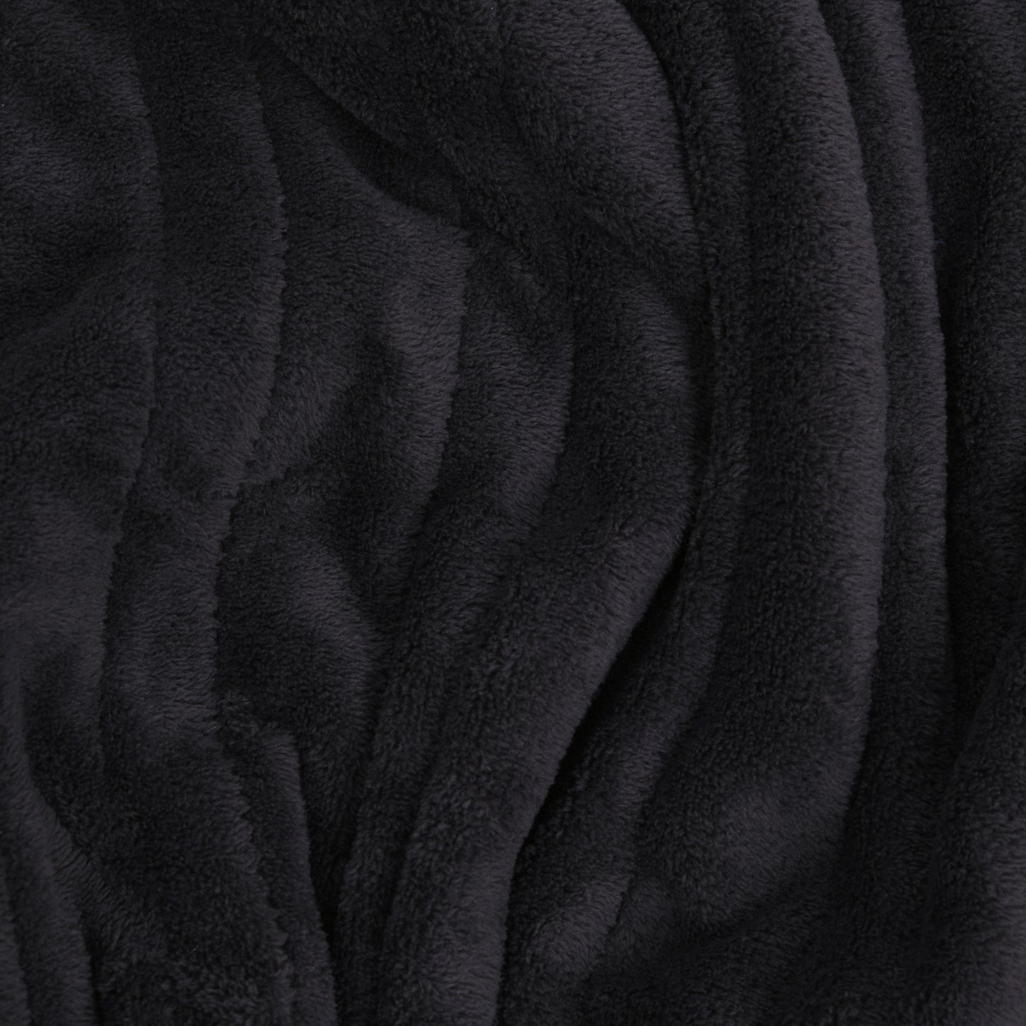 Home Luxury Heated Throw Dark Grey