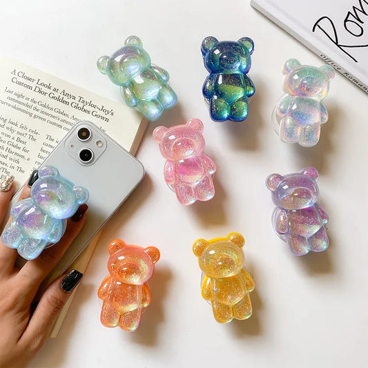 Glitter Bear Phone Holder - Cover Crush