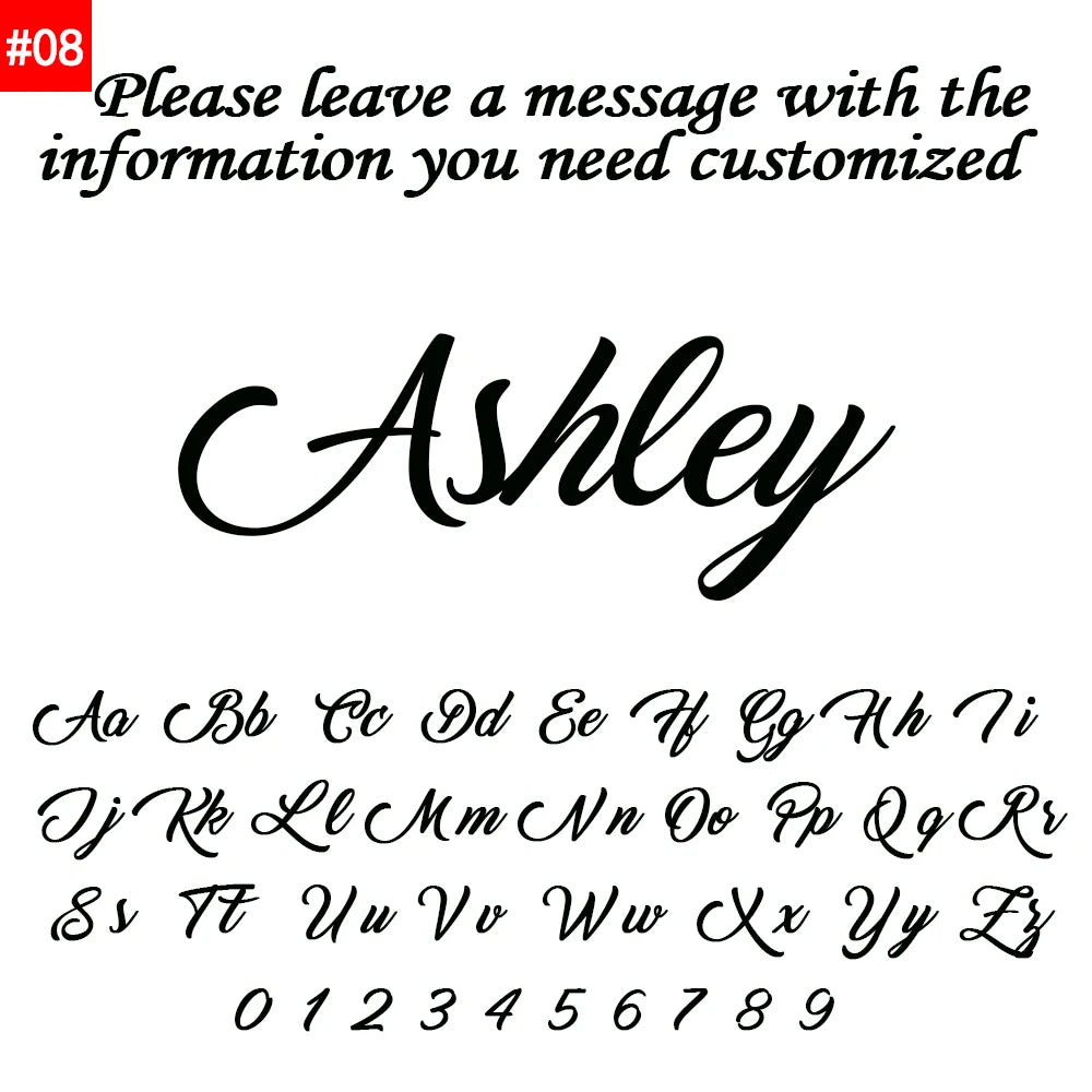 Customized Name Necklace for Women Mens Stainless Steel