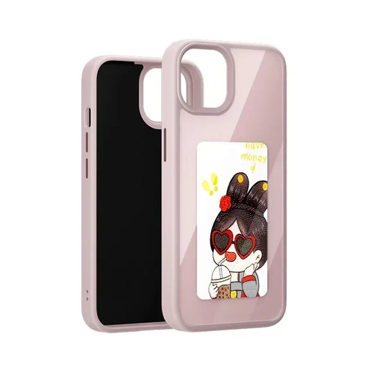 NFC Smart E-ink Screen Phone Case For IPhone
