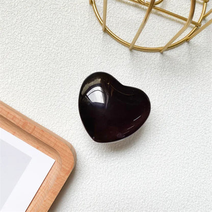 Heart Shape 3D Crystal Foldable Finger Ring Griptok Phone Holder - Cover Crush