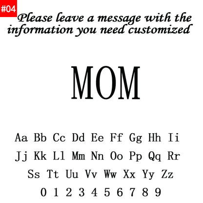 Customized Name Necklace for Women Mens Stainless Steel