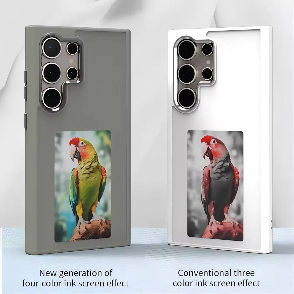 NFC Function E-ink Phone Case For Samsung