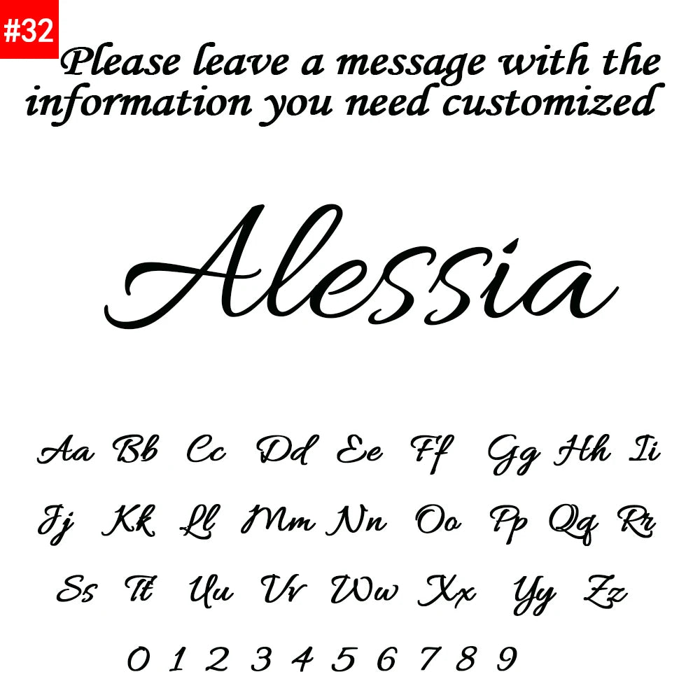 Customized Name Necklace for Women Mens Stainless Steel