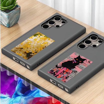 NFC Function E-ink Phone Case For Samsung