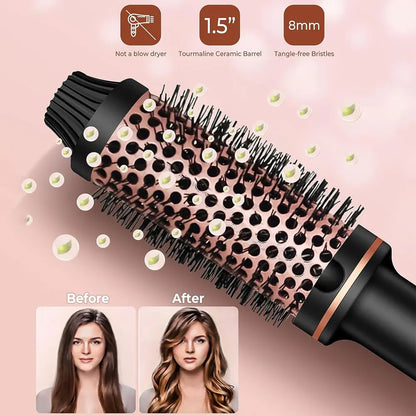 Hair Thermal Brush Rose pink