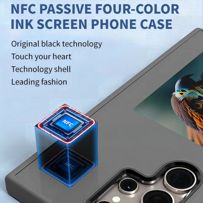 NFC Function E-ink Phone Case For Samsung