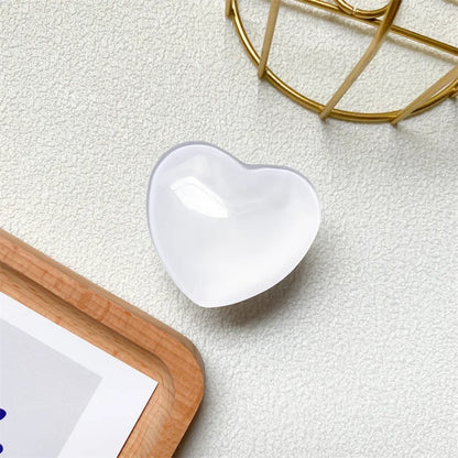 Heart Shape 3D Crystal Foldable Finger Ring Griptok Phone Holder - Cover Crush