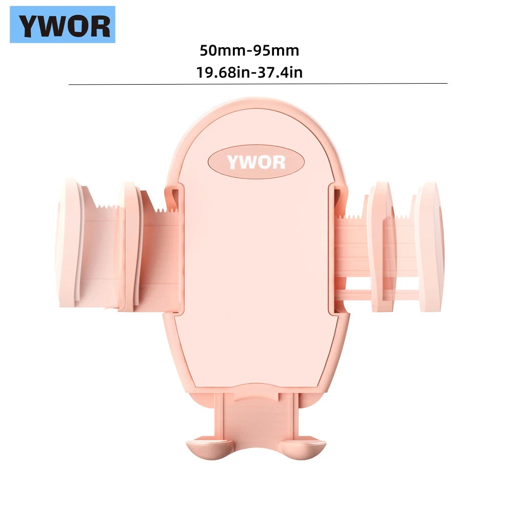 Pink Car Phone Holder Mount, Air Vent Clip Holder - Cover Crush